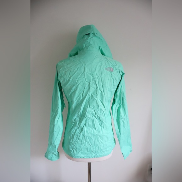 The North Face Zip-up Jacket with Hood Extra Small (XS) Seafoam Green with Hood - Picture 3 of 9